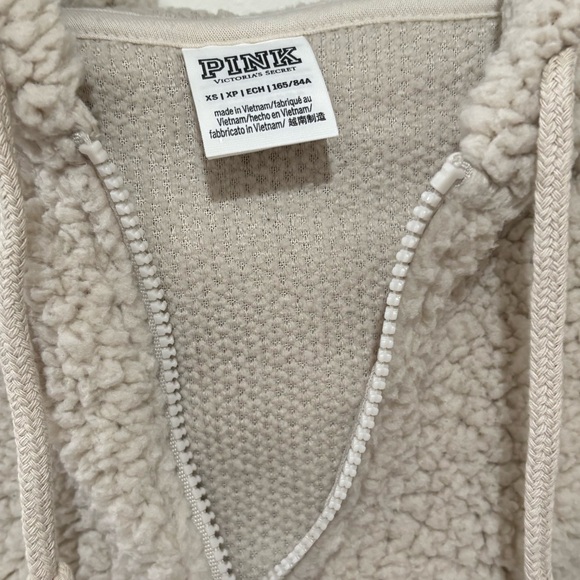 Pink Victoria’s Secret hoodie - Picture 2 of 3